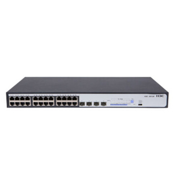 4个万兆上行光纤模块插槽SFP+24口千兆以太网交换机 